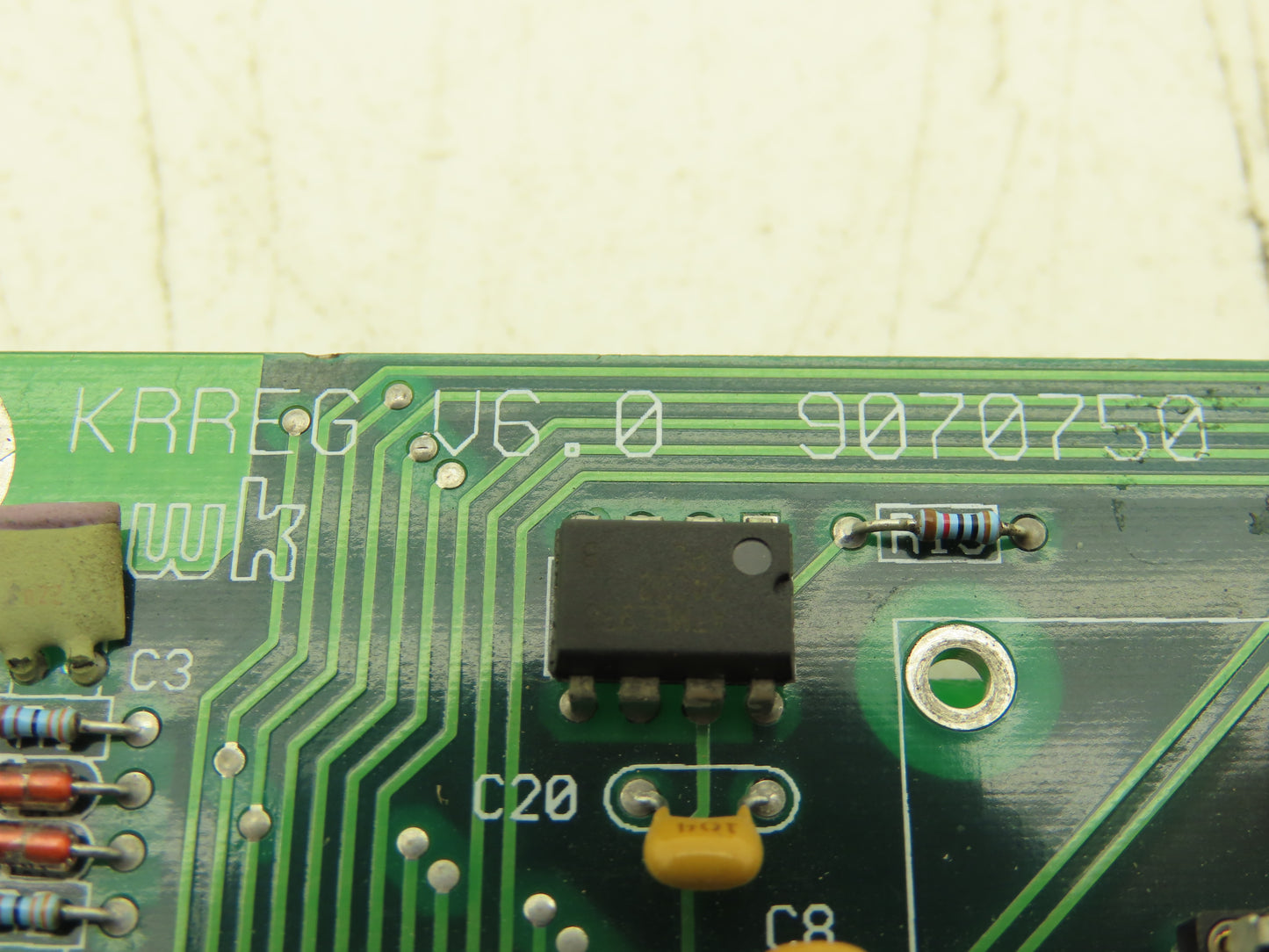 GWK Logotherm KRREG V6.0 Digital LCD Display Board 9070750