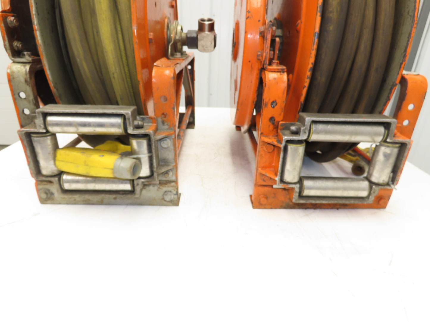 Hannay Reels SR Retractable Water Hose Reel 3/4" By Approximately 50' Lot of 2