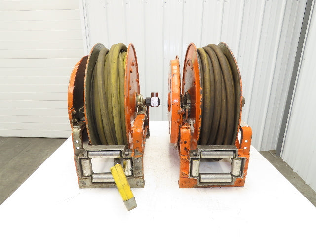 Hannay Reels SR Retractable Water Hose Reel 3/4" By Approximately 50' Lot of 2