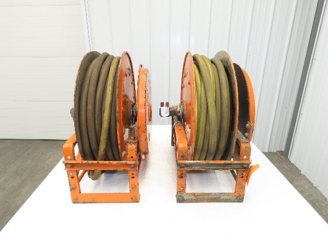 Hannay Reels SR Retractable Water Hose Reel 3/4" By Approximately 50' Lot of 2