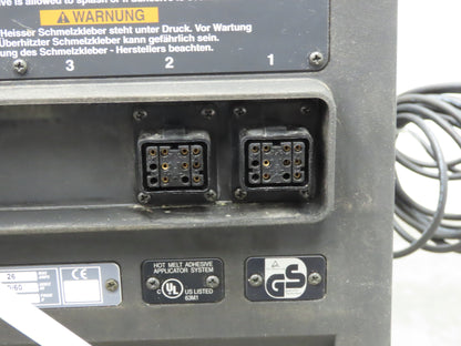 Nordson 3700V-1EBV2D Vista Hot Glue Melt Machine 240V 1Ph Single Phase