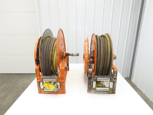 Hannay Reels SR Retractable Water Hose Reel 3/4" By Approximately 50' Lot of 2