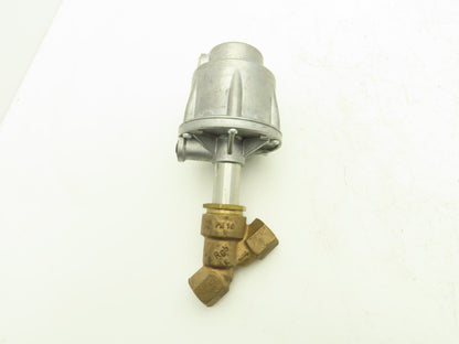 GEMU 514 15D31 9 52 1 Pneumatically Operated Angular Seat Globe Valve 1/2"NPT NO