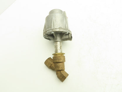 GEMU 514 15D31 9 52 1 Pneumatically Operated Angular Seat Globe Valve 1/2"NPT NO