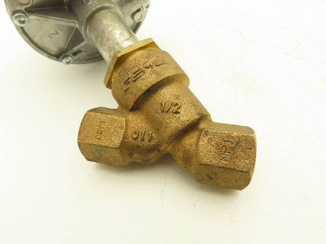 GEMU 514 15D31 9 52 1 Pneumatically Operated Angular Seat Globe Valve 1/2"NPT NO