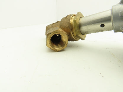 GEMU 514 15D31 9 52 1 Pneumatically Operated Angular Seat Globe Valve 1/2"NPT NO