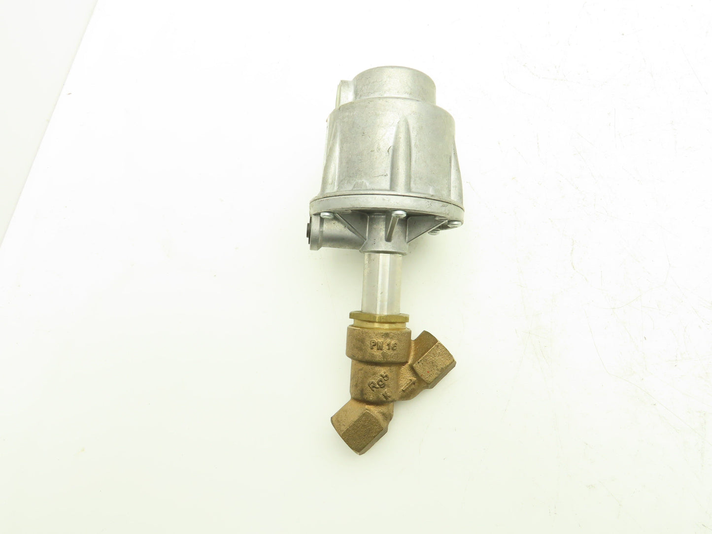 GEMU 514 15D31 9 52 1 Pneumatically Operated Angular Seat Globe Valve 1/2"NPT NO