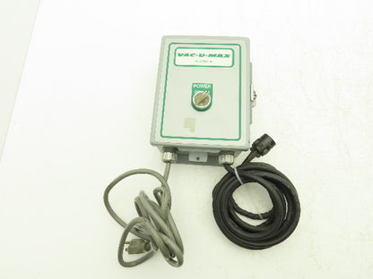 Vac-u-max 37197 Vacuum Power Control Module 115V 1Ph