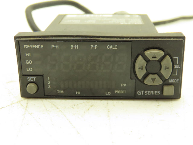 Keyence GT-75A Contact Sensor Amplifier Panel Mount Led Display