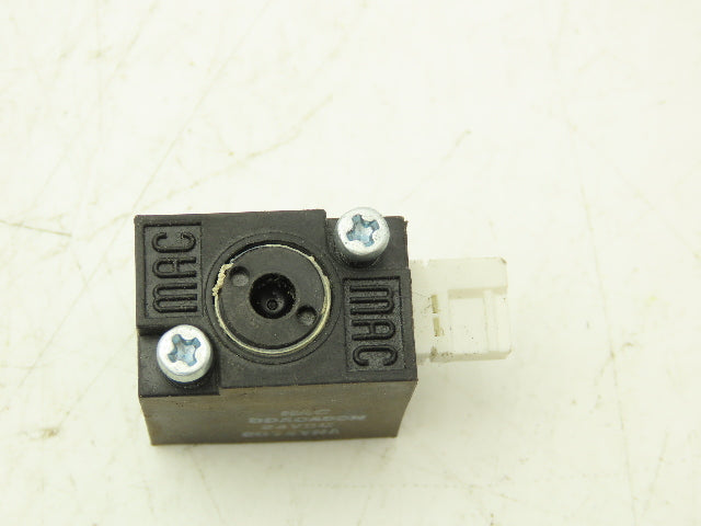 MAC DMB-DDAP-1DN Solenoid Coil 24VDC 5.4W 90psi