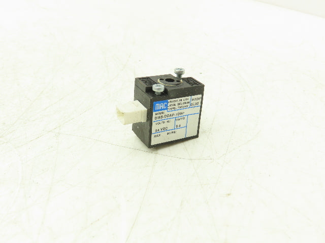 MAC DMB-DDAP-1DN Solenoid Coil 24VDC 5.4W 90psi