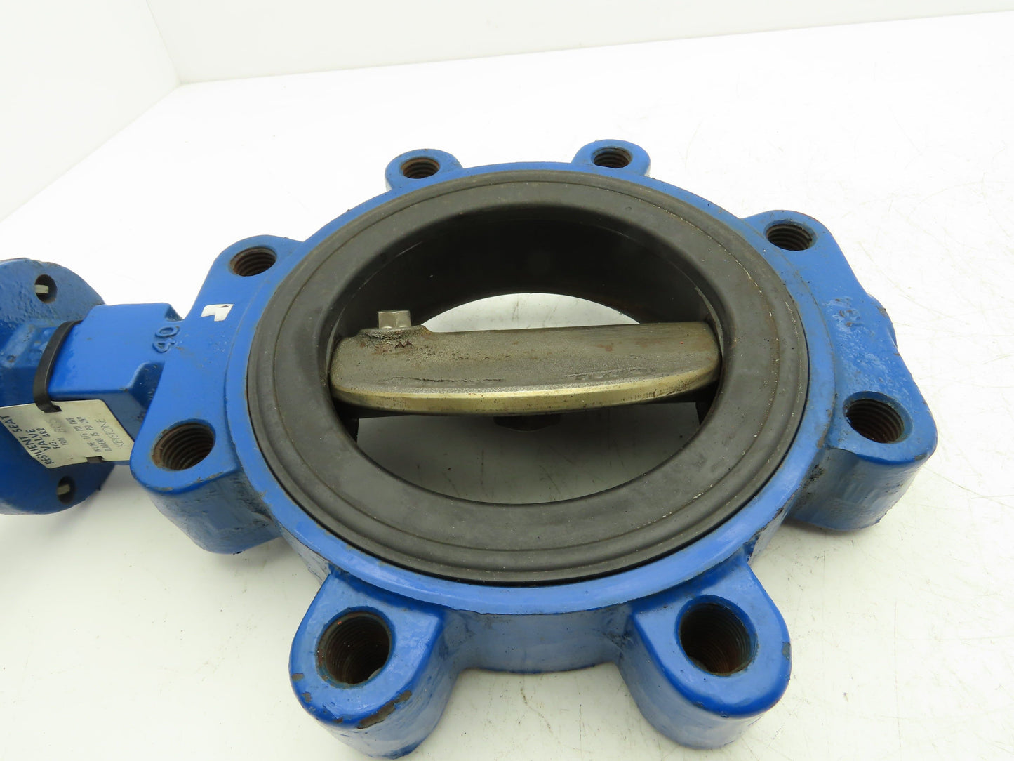 Keystone AR2 805 Lug Butterfly Valve 6" w/Handle CF8M Disc 175 PSI