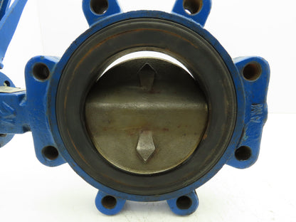 Keystone AR2 805 Lug Butterfly Valve 6" w/Handle CF8M Disc 175 PSI