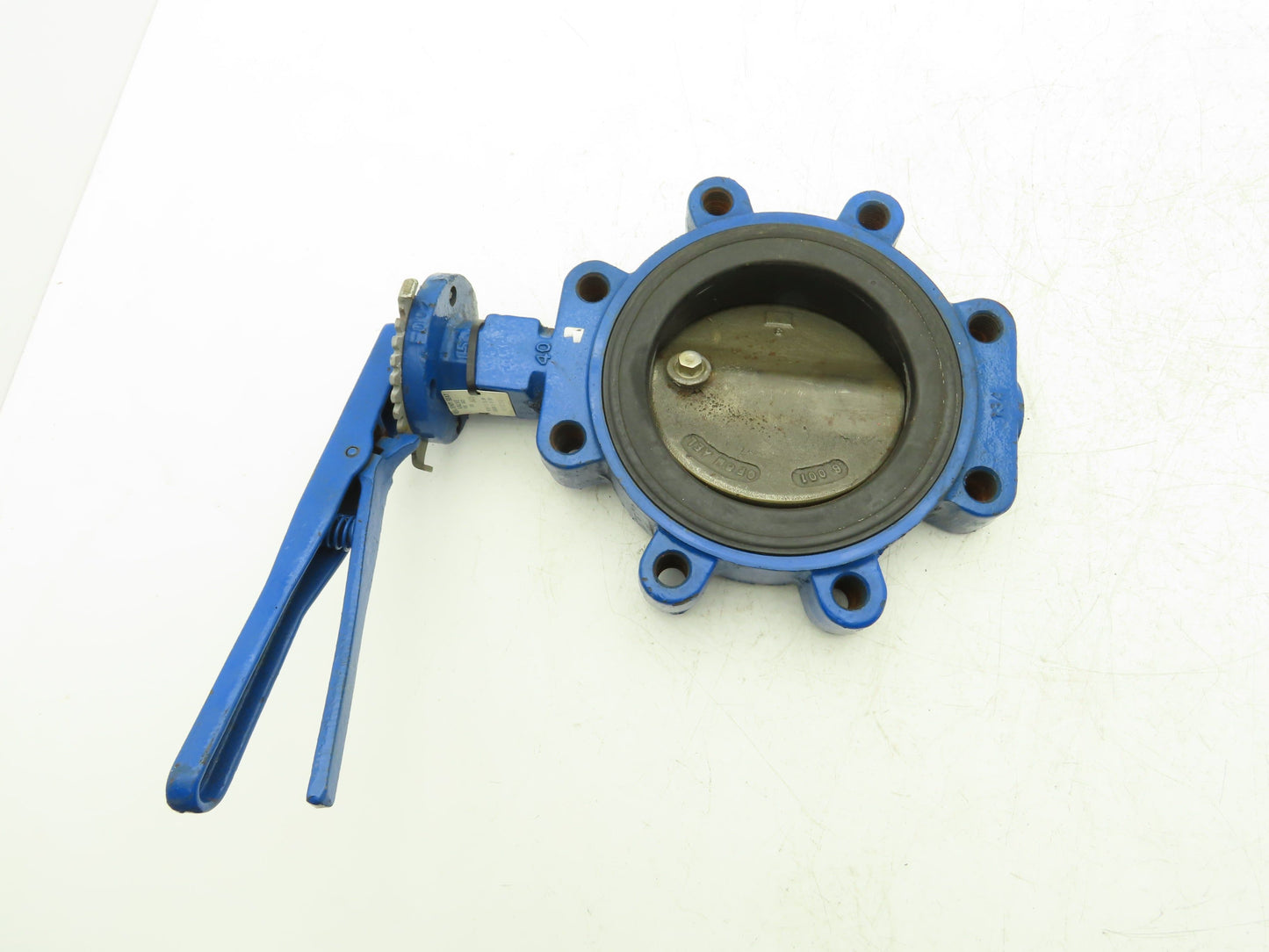 Keystone AR2 805 Lug Butterfly Valve 6" w/Handle CF8M Disc 175 PSI