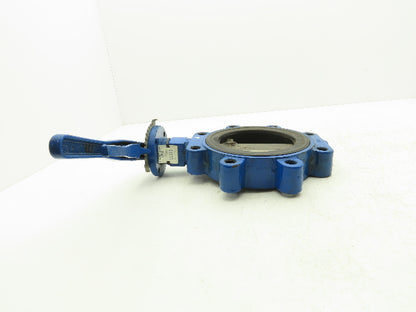 Keystone AR2 805 Lug Butterfly Valve 6" w/Handle CF8M Disc 175 PSI