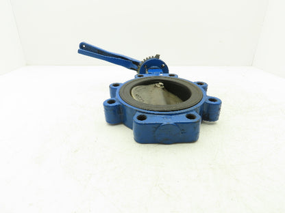 Keystone AR2 805 Lug Butterfly Valve 6" w/Handle CF8M Disc 175 PSI