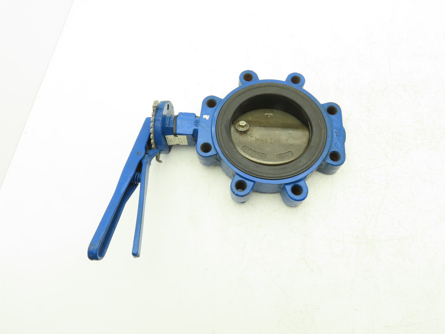 Keystone AR2 805 Lug Butterfly Valve 6" w/Handle CF8M Disc 175 PSI