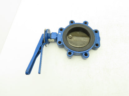 Keystone AR2 805 Lug Butterfly Valve 6" w/Handle CF8M Disc 175 PSI
