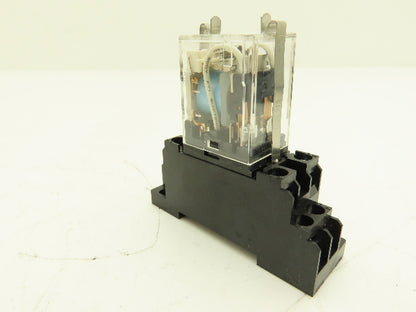 Omron MY2N-D2 Socket Relay 24VDC With Base PYF08A-E Lot Of 12