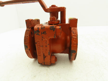 Crane Xomox 911 DI/PFA Lined Ball Valve 1" ANSI Flange