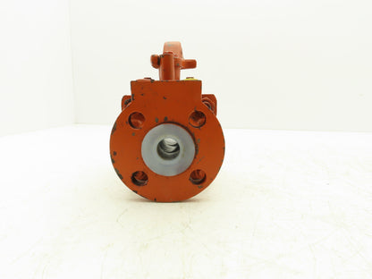 Crane Xomox 911 DI/PFA Lined Ball Valve 1" ANSI Flange