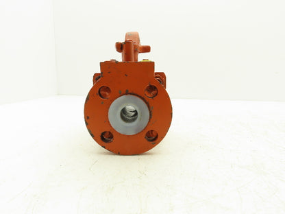 Crane Xomox 911 DI/PFA Lined Ball Valve 1" ANSI Flange