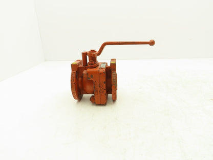 Crane Xomox 911 DI/PFA Lined Ball Valve 1" ANSI Flange