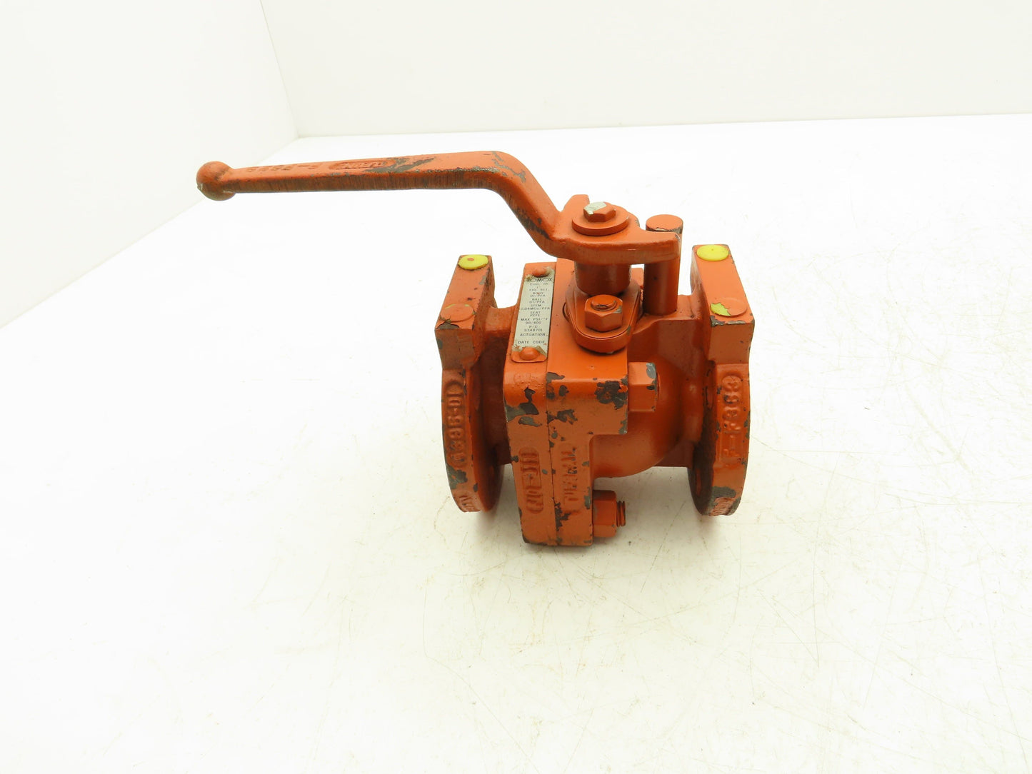Crane Xomox 911 DI/PFA Lined Ball Valve 1" ANSI Flange