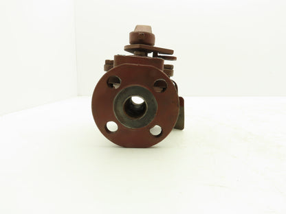Flowserve 1-G4B-11C810T0M33A Ball Valve 1" ANSI Flange 285psig