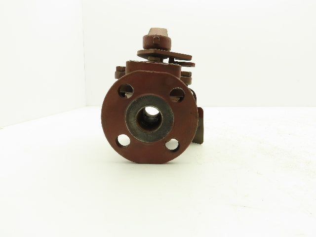 Flowserve 1-G4B-11C810T0M33A Ball Valve 1" ANSI Flange 285psig