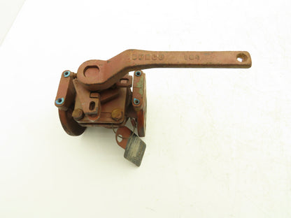 Flowserve 1-G4B-11C810T0M33A Ball Valve 1" ANSI Flange 285psig