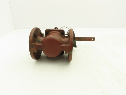 Flowserve 1-G4B-11C810T0M33A Ball Valve 1" ANSI Flange 285psig