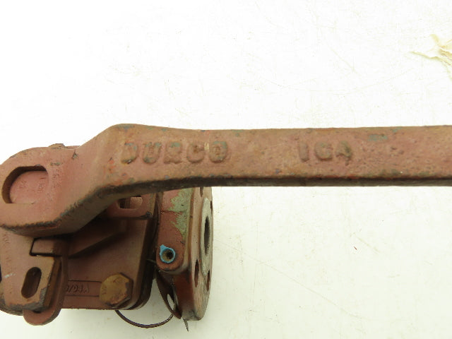 Flowserve 1-G4B-11C810T0M33A Ball Valve 1" ANSI Flange 285psig