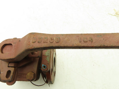 Flowserve 1-G4B-11C810T0M33A Ball Valve 1" ANSI Flange 285psig