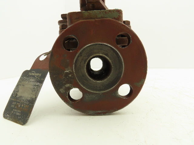 Flowserve 1-G4B-11C810T0M33A Ball Valve 1" ANSI Flange 285psig