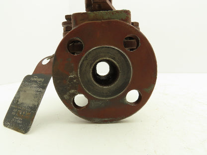 Flowserve 1-G4B-11C810T0M33A Ball Valve 1" ANSI Flange 285psig