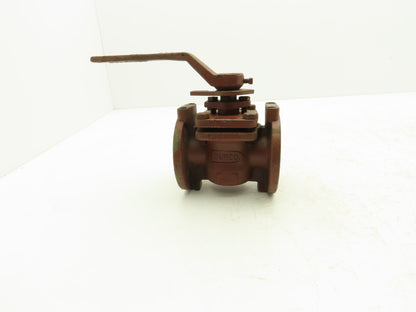 Flowserve 1-G4B-11C810T0M33A Ball Valve 1" ANSI Flange 285psig