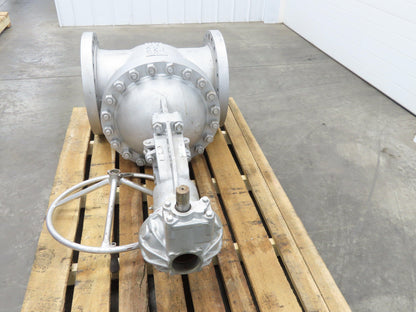 Newco 13F-LCC4/2-NC  14" Gate Valve Class 300 Gear Operated Side Handwheel