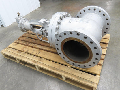 Newco 13F-LCC4/2-NC  14" Gate Valve Class 300 Gear Operated Side Handwheel