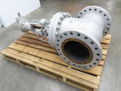Newco 13F-LCC4/2-NC  14" Gate Valve Class 300 Gear Operated Side Handwheel