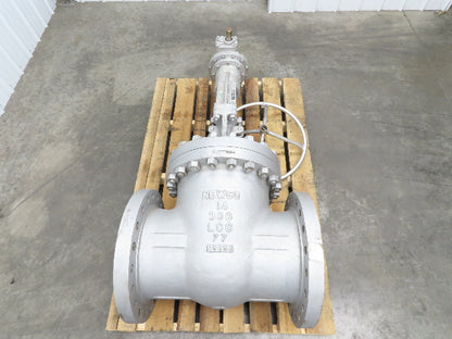 Newco 13F-LCC4/2-NC  14" Gate Valve Class 300 Gear Operated Side Handwheel