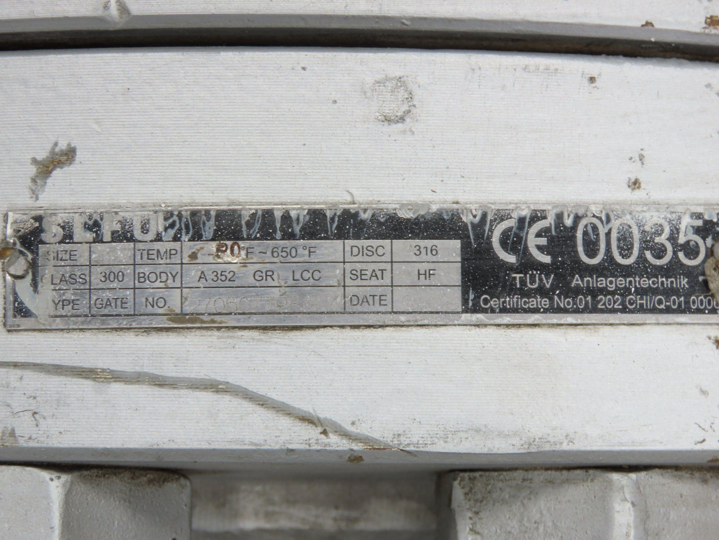 Newco 13F-LCC4/2-NC  14" Gate Valve Class 300 Gear Operated Side Handwheel