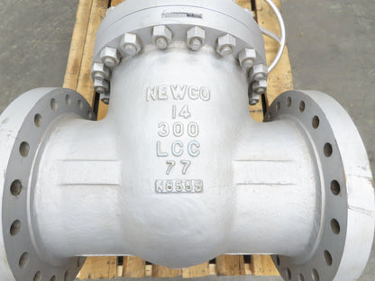 Newco 13F-LCC4/2-NC  14" Gate Valve Class 300 Gear Operated Side Handwheel