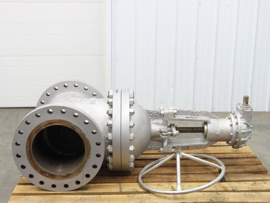 Newco 13F-LCC4/2-NC  14" Gate Valve Class 300 Gear Operated Side Handwheel