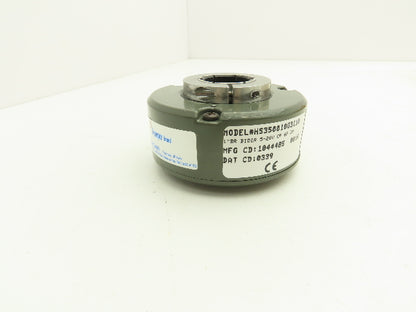 Dynapar HS350010G3110 Rotary Encoder Incremental 5-26V 10 PPR 1" Through Shaft