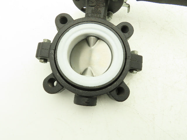 Sureseal 892 Lug Butterfly Valve 3" w/Handle SS Disc
