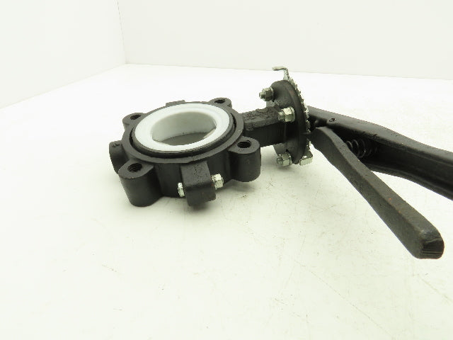 Sureseal 892 Lug Butterfly Valve 3" w/Handle SS Disc