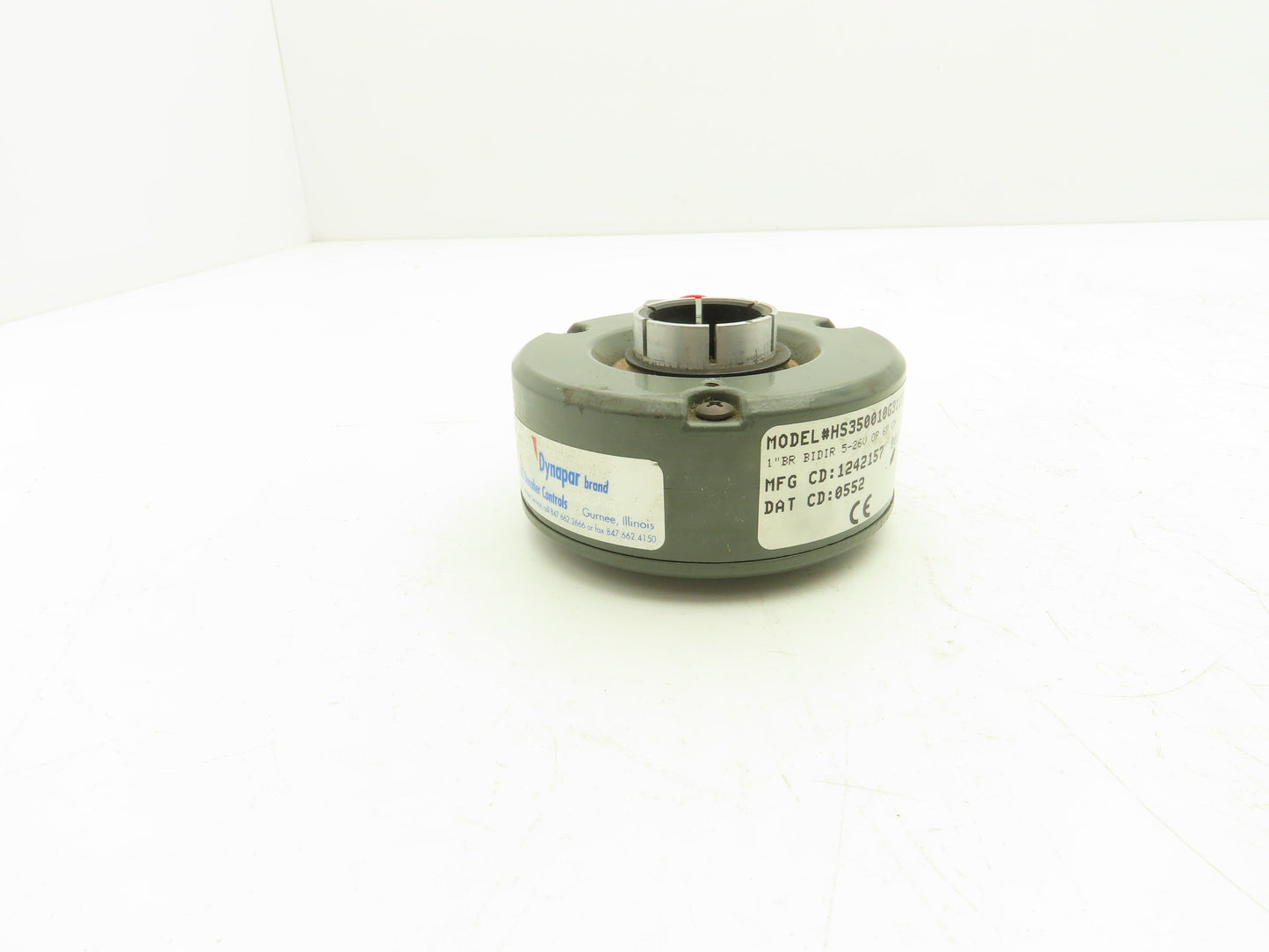 Dynapar HS350010G3110 Rotary Encoder Incremental 5-26V 10 PPR 1" Through Shaft