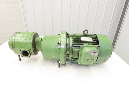 Hydraulic Rotary Gear Pump Loher Motor 2.2kw 1150rpm 460V 3PH
