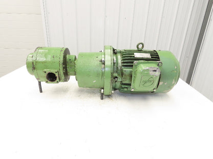 Hydraulic Rotary Gear Pump Loher Motor 2.2kw 1150rpm 460V 3PH